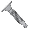 10-24 x 3/4 Phil Wafer Head #3 Point Self Drill Machine Screw Thd Full Thrd Black Oxide Oil-Bolt Demon