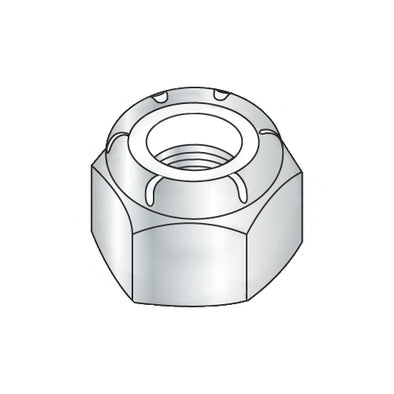 M4-0.70 DIN 985 Metric Class 8 Nylon Insert Hex Locknut Zinc-Bolt Demon