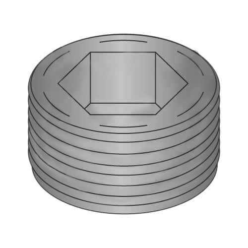 1 1/4 Flush Seating Socket Pipe Plug Plain-Bolt Demon