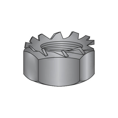 6-32 K Lock Nut 18-8 Stainless Steel Black Oxide and Oil-Bolt Demon