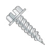 7-16 x 9/16 Slot Ind HWH 1/4" Across The Flats F/T Self Piercing Scr Needle Point Zinc-Bolt Demon