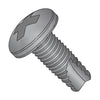 4-40 x 3/16 Phillips Pan Thread Cutting Screw Type 23 Fully Threaded Black Oxide-Bolt Demon