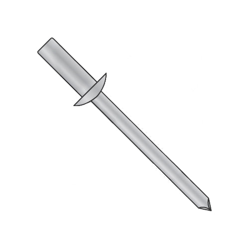 3/16 x .50-.62 Closed End Aluminum Rivet Aluminum Mandrel-Bolt Demon