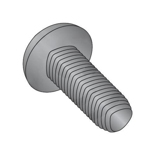 6-32 x 1/2 Phil Pan Taptite Alternative Thread Rolling Screw Fully Thread Black Oxide & Wax-Bolt Demon