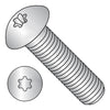 M5-0.8 x 6 ISO7380 Metric 6-Lobe Button Head Cap Screw A2 Stainless Steel-Bolt Demon