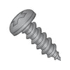 6-18 x 1/2 Phillips Pan Self Tapping Screw Type A Fully Threaded Black Oxide-Bolt Demon