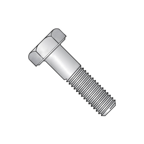 1/2-13 x 1 MS35307 Military Hex Head Cap Screw Coarse Thred 300 Series Stainless Steel DFAR-Bolt Demon