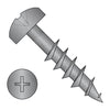 10-9 x 1 1/4 Phillips Pan Deep Thread Wood Screw 2/3 Thread Black Oxide and Oil-Bolt Demon