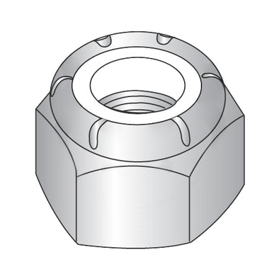 8-32 NM Nylon Insert Hex Lock Nut 18-8 Stainless Steel-Bolt Demon