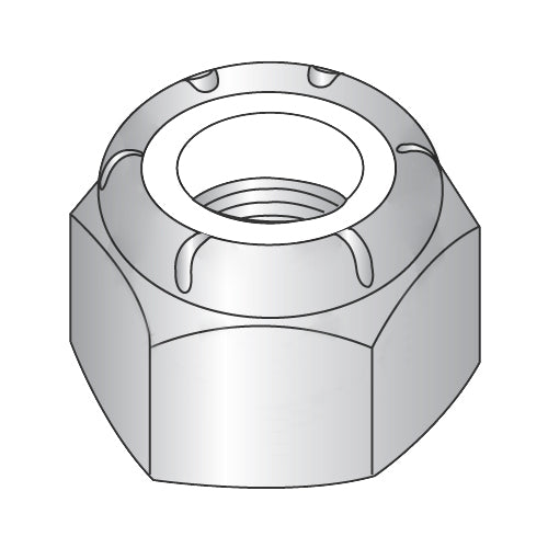 8-32 NM Nylon Insert Hex Lock Nut 18-8 Stainless Steel-Bolt Demon