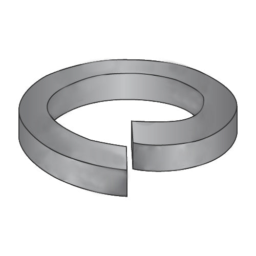8 MS51848, Military High Collar Split Lock Washer Black Phosphate-Bolt Demon