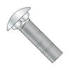 1/4-20 x 1/2 Carriage Bolt Short Neck Full Thread Zinc-Bolt Demon