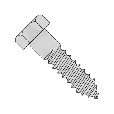 3/8 x 4 1/2 Hex Lag Screw Galvanized Gimlet Point-Bolt Demon
