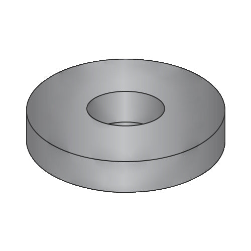 #10 SAE Flat Washer Black Zinc-Bolt Demon