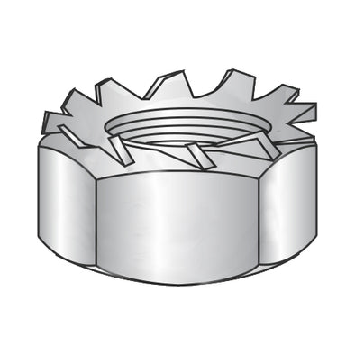 M5-0.8 Metric K Lock Nut A2 Stainless Steel-Bolt Demon