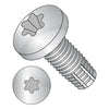 4-40 x 3/8 Six Lobe Pan Thread Cutting Screw Type F Fully Threaded 18-8 Stainless Steel-Bolt Demon