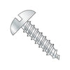 6-18 x 3/8 Slotted Round Self Tapping Screw Type A Fully Threaded Zinc-Bolt Demon