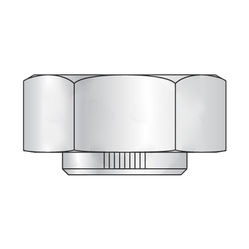 3/4-10 Stover Alternative Lock Nut Grade B Cad And Wax-Bolt Demon