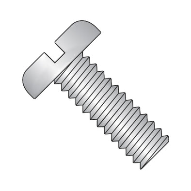 6-32 x 1 Slotted Pan Machine Screw Fully Threaded 18-8 Stainless Steel-Bolt Demon