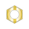 1 1/4-7 Coarse Thread Finished Hex Nut Grade 8 Zinc Yellow-Bolt Demon