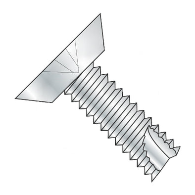 6-20 x 3/8 Phillips Flat Undercut Thread Cutting Screw Type 25 Fully Threaded Zinc-Bolt Demon
