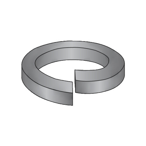 #10 Medium Split Lock Washer Black Zinc and Bake-Bolt Demon