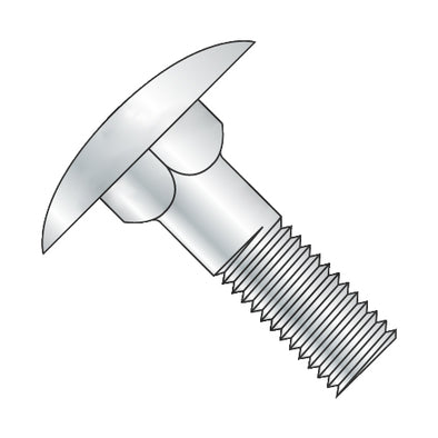 1/4-20 x 2 Step Bolt Zinc-Bolt Demon