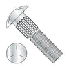 3/8-16 x 3/4 Ribbed Neck Carriage Bolt Grade 5 Fully Threaded Zinc-Bolt Demon