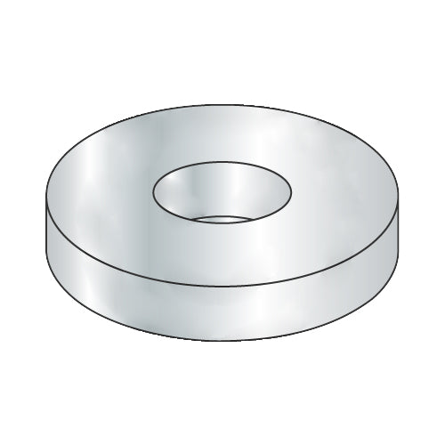 #10 SAE Flat Washer Zinc-Bolt Demon
