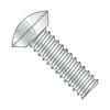 10-32 x 1/4 Phillips Oval Undercut Machine Screw Fully Threaded Zinc-Bolt Demon