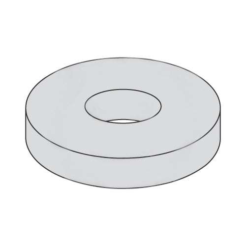 1/4 USS Flat Washer Hot Dipped Galvanized-Bolt Demon