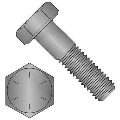 1 1/2-6 x 5 Hex Cap Screw Grade 8 Plain-Bolt Demon