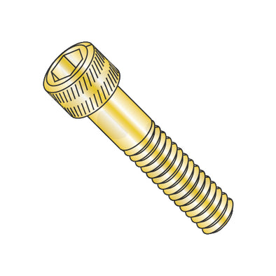 6-32 x 1/2 MS16997, Military Socket Head Cap Screw Cadmium Yellow DFAR-Bolt Demon