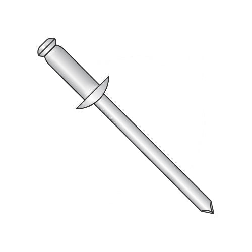 1/8 x .37-.50 Aluminum Rivet with Aluminum Mandrel-Bolt Demon