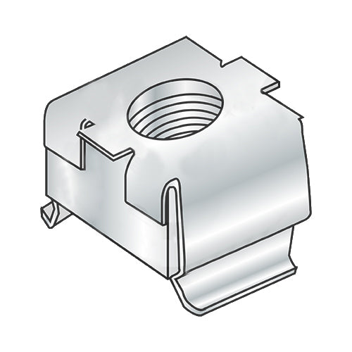 8-32-2B Cage Nuts Zinc-Bolt Demon