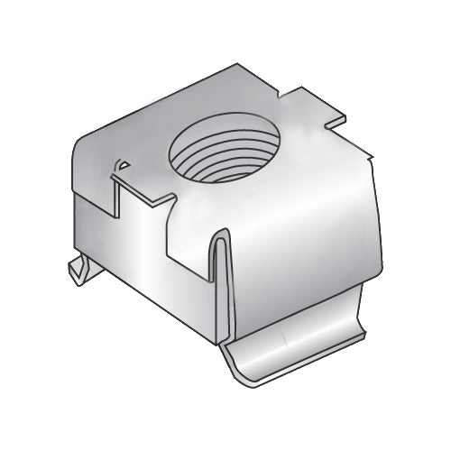 5/16-18-3B Cage Nuts 18-8 Stainless Steel-Bolt Demon