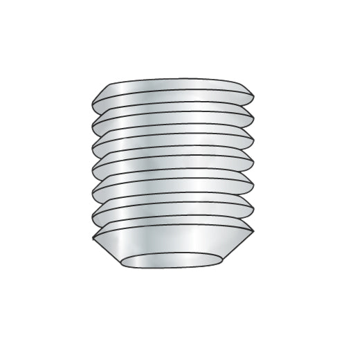 5/16-24 x 5/8 Fine Thread Socket Set Screw Flat Point Imported ISO4026, DIN 913-Bolt Demon