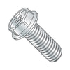 4-40 x 1/4 Phillips Indented Hex Washer Machine Screw Fully Threaded Zinc-Bolt Demon