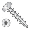 7-12 x 5/8 Phillips Pan Deep Thread Screw Type 17 point Full Thread Zinc-Bolt Demon