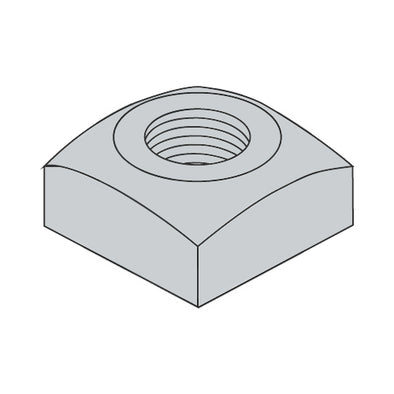 3/4-10 Regular Square Nut Zinc-Bolt Demon
