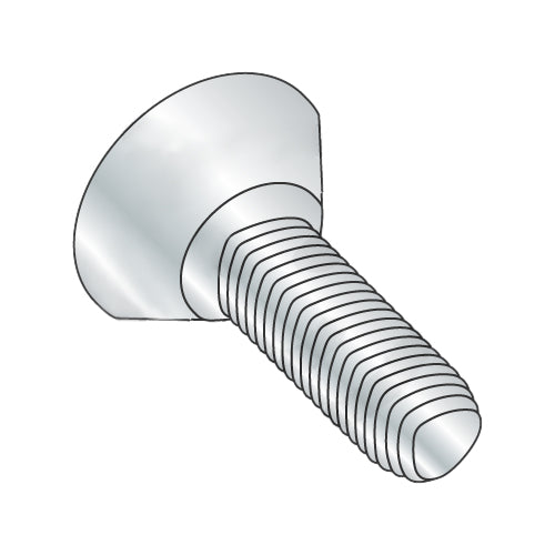 4-40 x 1/2 Phil Flat U/C Taptite Alternative Thread Rolling Screw Fully Thd Zinc & Wax-Bolt Demon