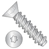 4-24 x 3/8 6-Lobe Flat High Low Screw Fully Threaded Zinc-Bolt Demon