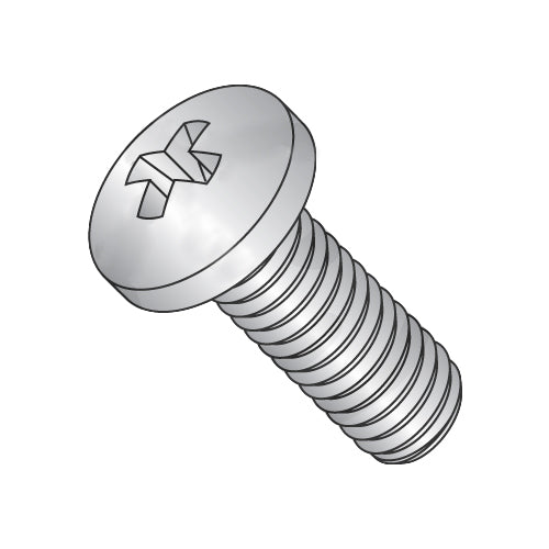 1/4-20 x 3/4 MS51957, NAS-1635 Phil Pan Machine Screw Coarse Full Thread 300 Series S/S DFAR-Bolt Demon
