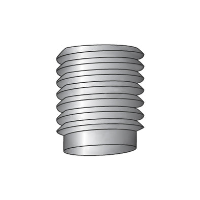 10-32 x 3/16 Fine Thread Socket Set Screw Half Dog Point Plain-Bolt Demon