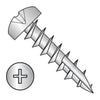 6-13 x 1/2 Phillips Pan Deep Thread Screw Type 17 Full Thread 18-8 Stainless Steel-Bolt Demon