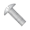 8-32 x 3/8 Slotted Truss Machine Screw Fully Threaded 18-8 Stainless Steel-Bolt Demon