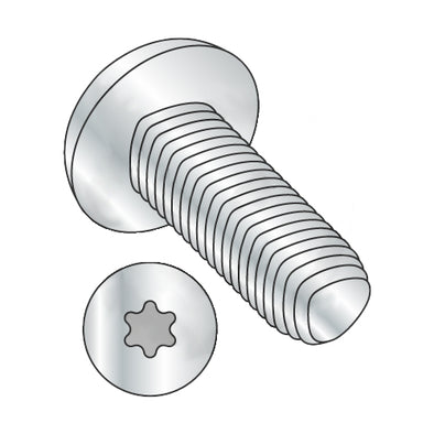 M4-0.7 x 30 DIN 7500C E Pan 6-Lobe Recess Thread Rolling Screw Full Thread Zinc & Wax-Bolt Demon