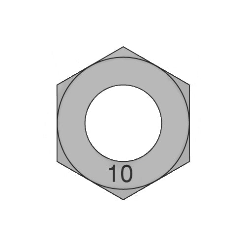 M16-2.00 DIN 934 Metric 10.9 Hex Nuts Plain-Bolt Demon