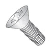 12-24 x 1/2 Phillips Flat Thread Cutting Screw Type F Fully Threaded 18-8 Stainless Steel-Bolt Demon