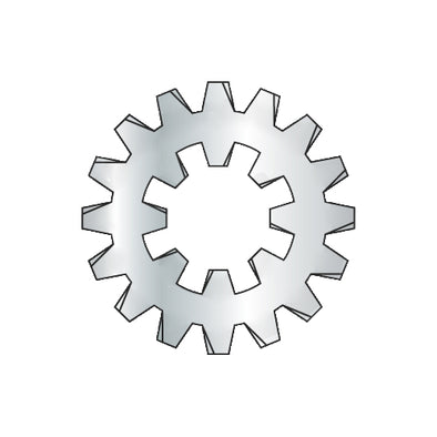 #10 External Internal Combination Tooth Lock Washer Zinc-Bolt Demon